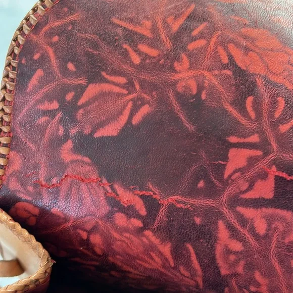 Vintage Tooled Unbranded Leather Purse - Picture 9 of 15